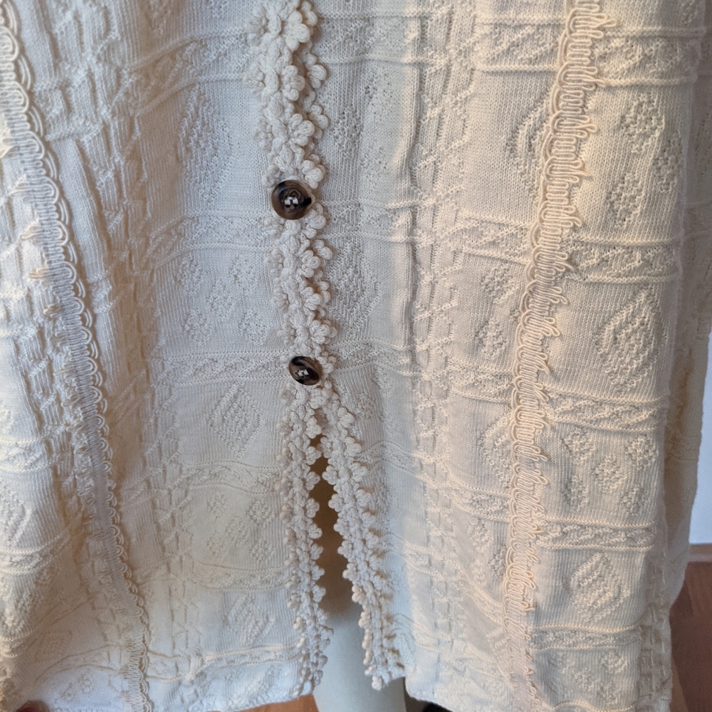 Vintage boho button up dress - Picture 2 of 8